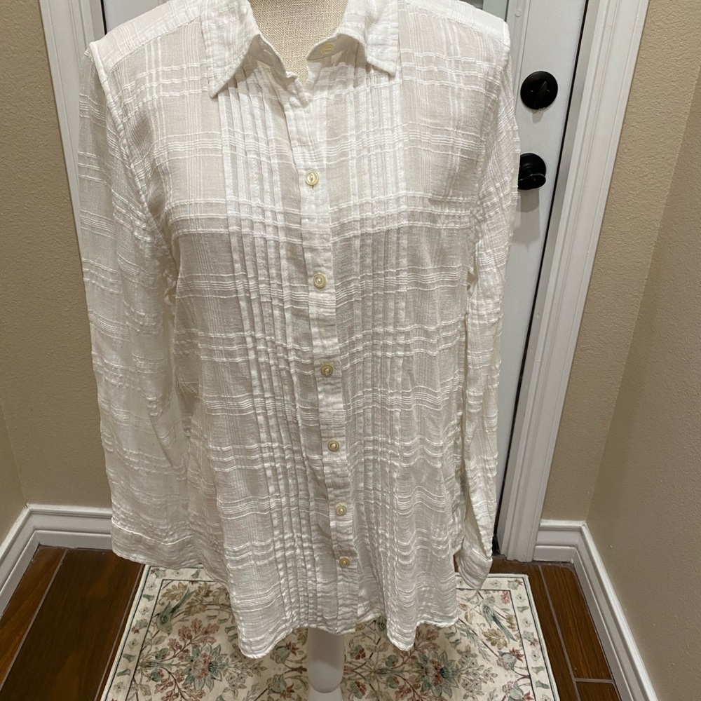 Ralph Lauren White Cotton Shirt